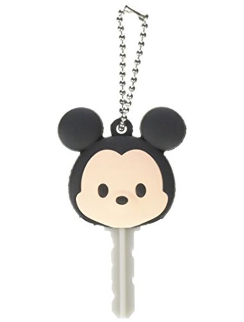 Disney Tsum Tsum Mickey Soft Touch PVC Key Holder Multicolor, 3"