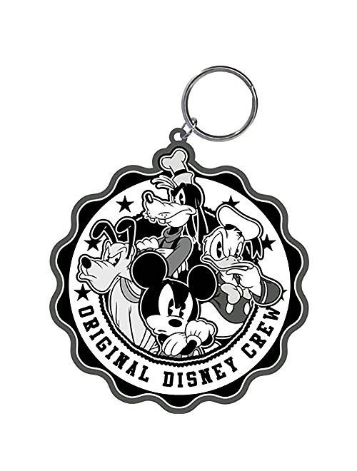 Disney MICKEY MOUSE W/ THE ORIGINAL CREW Keychain Keyring