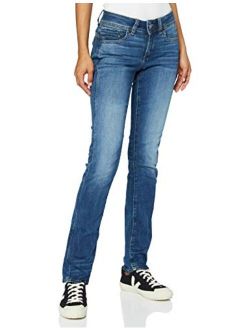 Midge Saddle Mid Straight Jeans Women Blue/Medium/Indigo/Aged - EU 40 (US 30/30) - Straight Jeans Pants