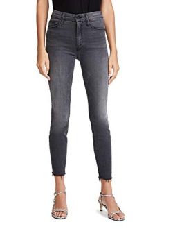 Women's High Waisted Looker Ankle Fray Jeans