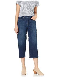 Women's Classic Wide Leg Crop Jeans