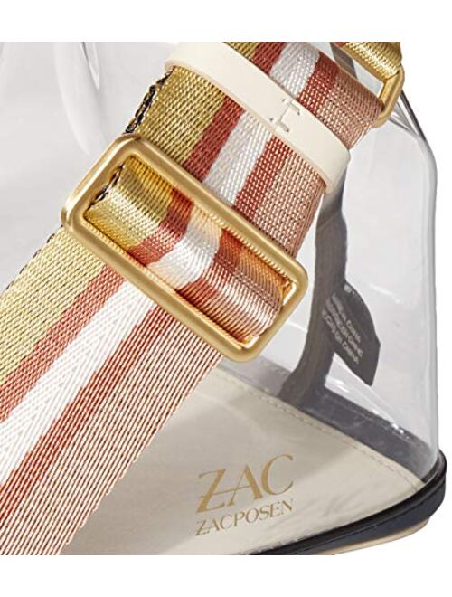 ZAC Zac Posen PVC Solid Crosbody Bag