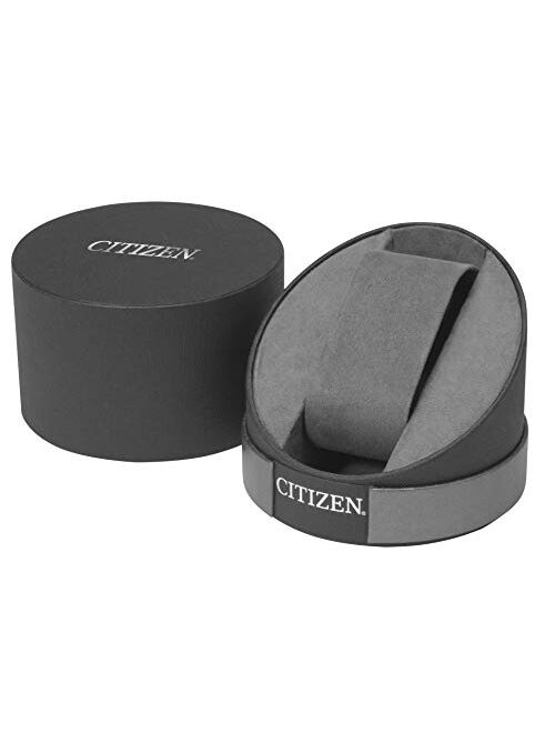 Citizen Men's Eco-Drive Titanium Quartz Brown Leather Calfskin Strap Casual Watch (Model: BL5551-06L)