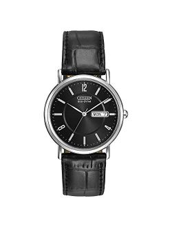 Watches BM8240-03E Eco-Drive Leather Watch
