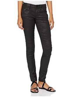Women's 5620 Mid Skinny Jeans in Distro Black Superstretch