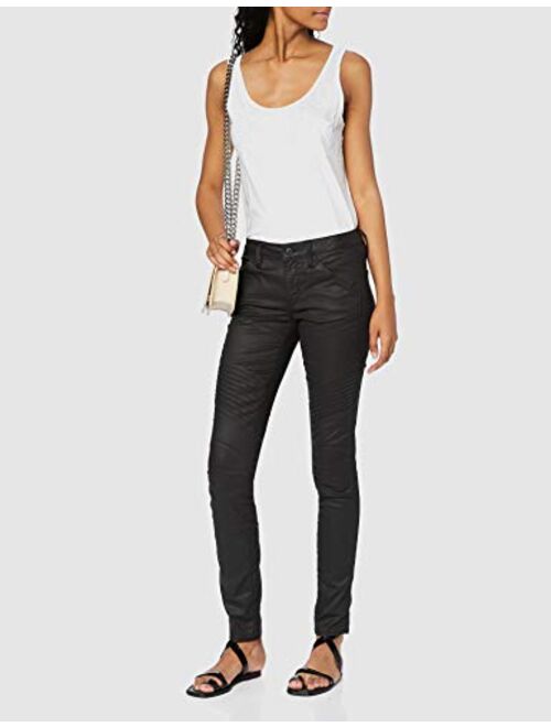 G-Star Raw Women's 5620 Mid Skinny Jeans in Distro Black Superstretch