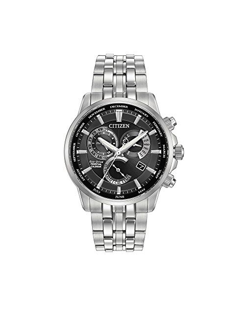 Citizen Men's Eco-Drive Perpetual Calendar Watch with Month/Day/Date, BL8140-55E