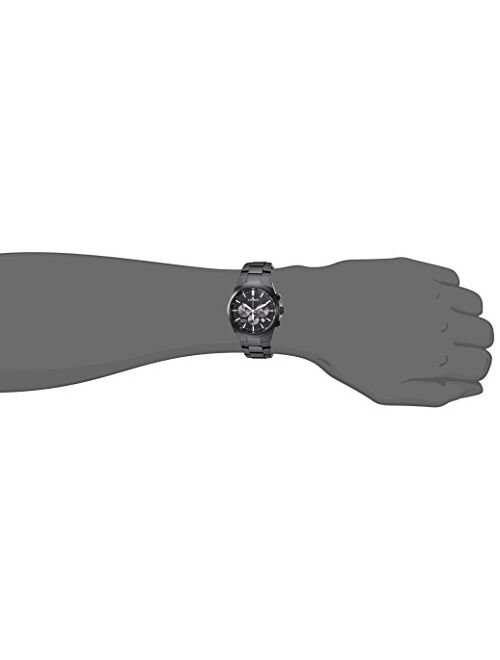 Citizen Men's ' Quartz Stainless Steel Casual Watch, Color:Black (Model: AN8175-55E)
