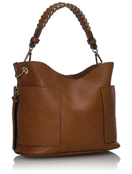 Steve Madden womens Bsammy Hobo Bag, Cognac, One Size US