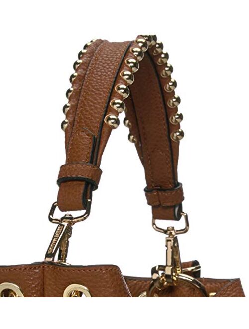 Steve Madden womens Bsammy Hobo Bag, Cognac, One Size US