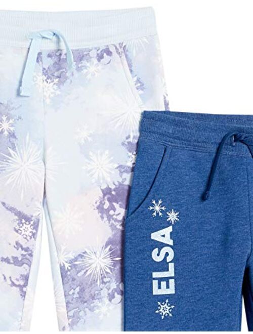 Amazon Brand - Spotted Zebra Girls' Disney Star Wars Marvel Frozen Princess Fleece Jogger Sweatpants
