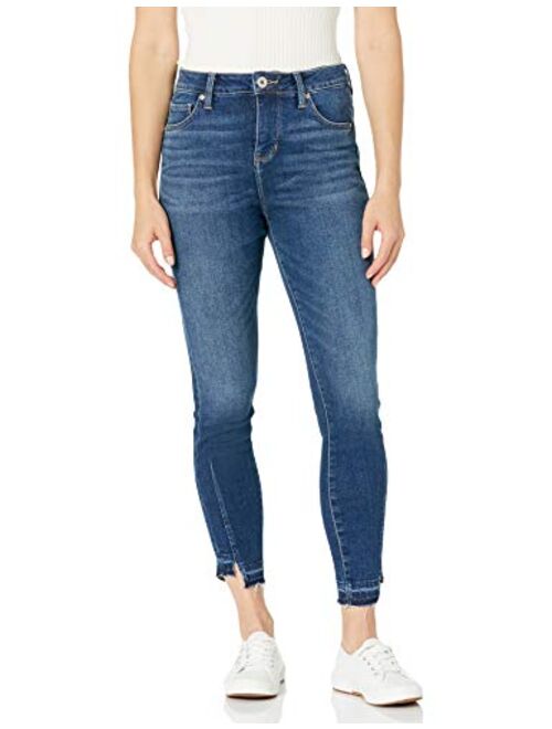 Jag Jeans Women's Viola High Rise Skinny with Hem Detail Jean