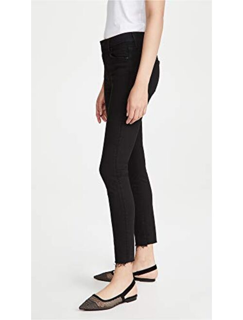 MOTHER Women's Looker Ankle Fray Skinny Jeans
