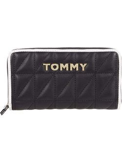 Emma Large Zip Wallet - Quilted PVC