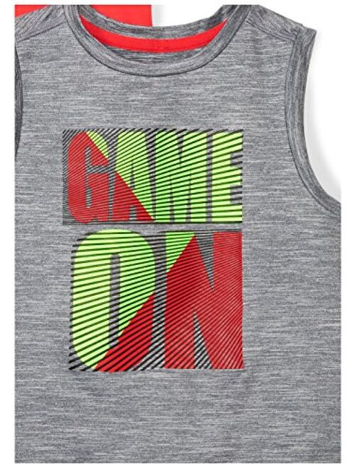 Amazon Brand - Spotted Zebra Boys' Active Muscle Tank Tops