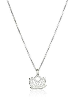 "Reminders" New Beginnings Rising Lotus Pendant Necklace