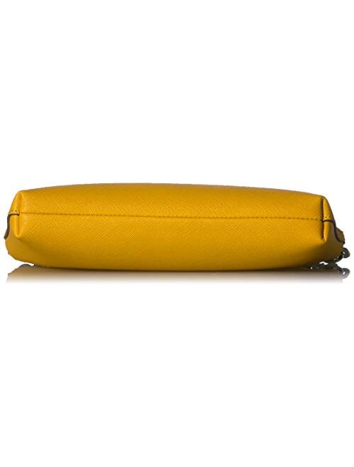 Calvin Klein Women's Hayden Key Item Saffiano Top Zip Chain Crossbody