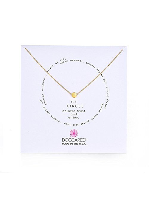 Dogeared Karma The Circle Necklace,16"