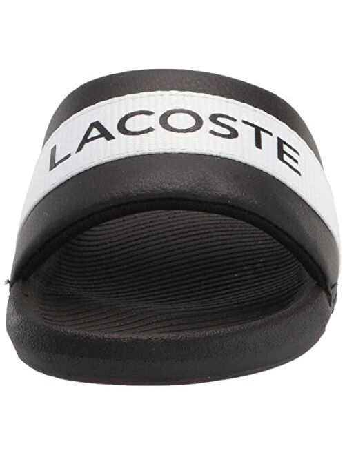 Lacoste Women's Croco Slide Sandals