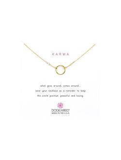 Women's Karma Necklace 16 inch