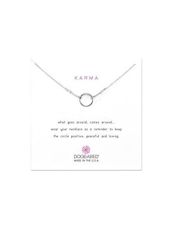 Women's Karma Necklace 16 inch