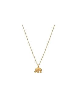 Women's Lucky Us Elephant Reminder Necklace