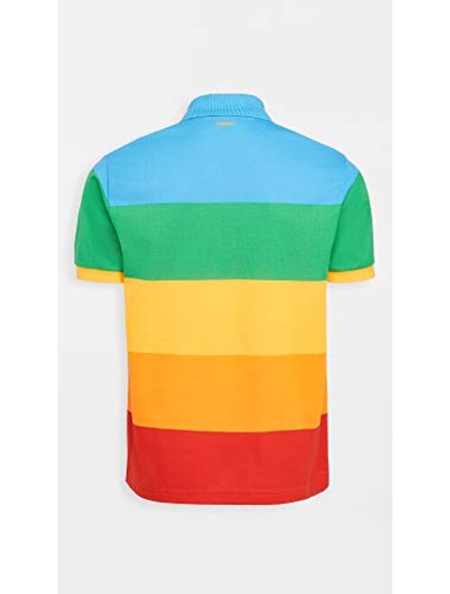 Lacoste Men's Short Sleeve Polaroid Colorblock Polo Shirt