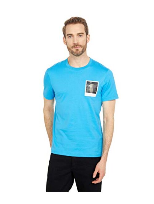Lacoste Men's Short Sleeve Polaroid Picture Croc T-Shirt