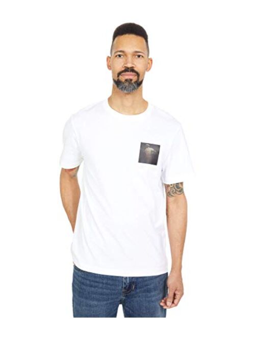 Lacoste Men's Short Sleeve Polaroid Picture Croc T-Shirt