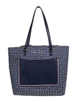 Liliana Tote - Monochrome Jacquard