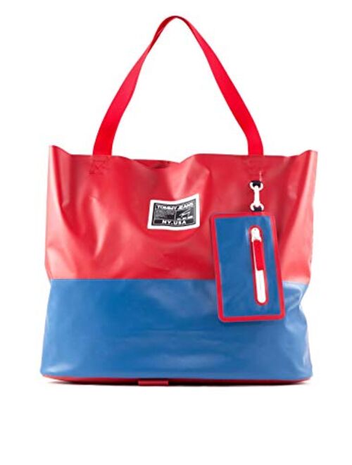 Tommy Hilfiger Tommy Jeans Pool Bag Tote Pu Womens Shopper Bag One Size Corporate