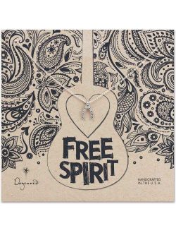 Free Spirit Wishing Bone Necklace, Sterling Silver