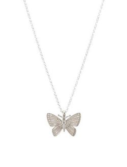 Women's Follow Your Butterflies Large Beautiful Butterfly Necklace