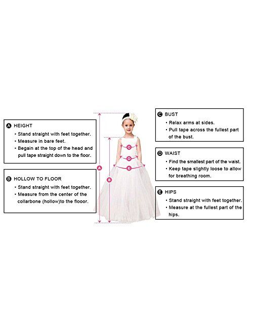Abaowedding Ball Gown Lace up Flower First Communion Girl Dresses