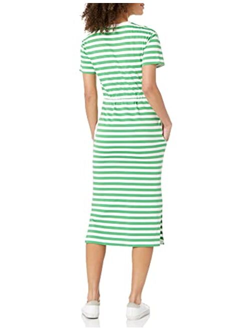 Lacoste Women's Short Sleeve Maxi T-Shirt Dress