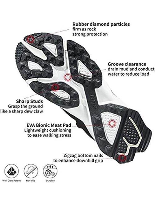 RAX Men's Wild Wolf II Mid Waterproof Lightweight Hiking Boots
