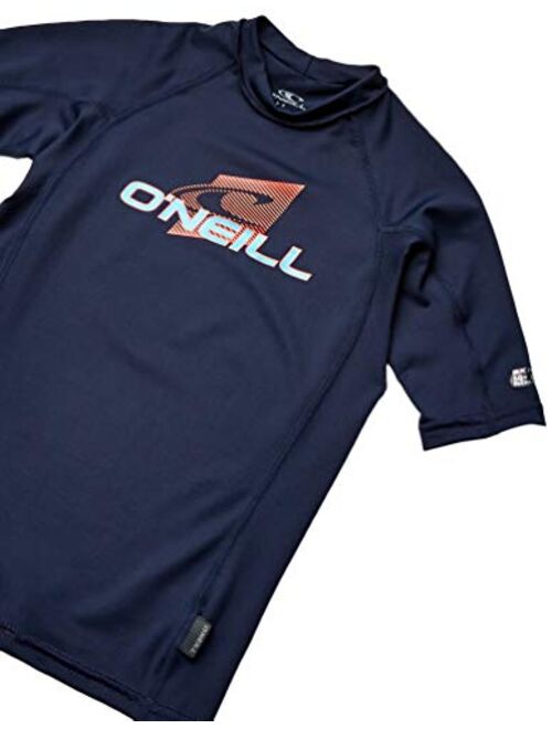 O'Neill Youth Premium Skins Upf 50+ Short Sleeve Rash Guard