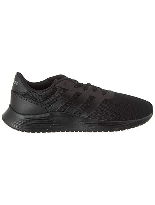 adidas Men's Lite Racer 2.0 Sneaker, Core Black/Core Black/Footwear White
