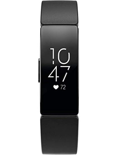Fitbit Inspire HR Heart Rate & Fitness Tracker, One Size - S & L Bands Included (International Version)