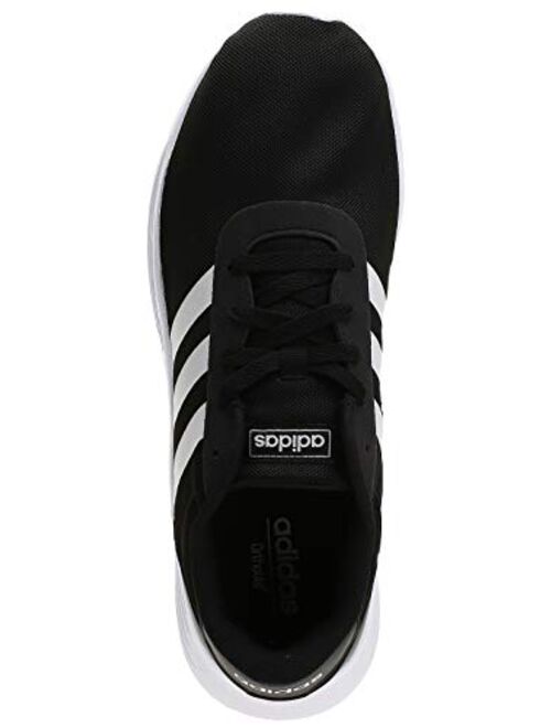 adidas Men's Lite Racer 2.0 Sneaker, Core Black/Footwear White/Core Black