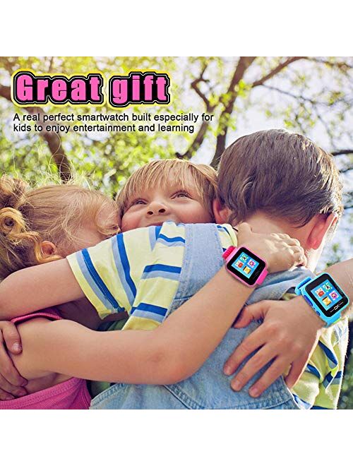 Pussan Kids Smart Watch for Boys Kids Toddler Watch Toys for 3-10 Year Old Boys Kids Smartwatch Multi-Function Game Watch with Camera USB Charging Christmas Birthday Gift