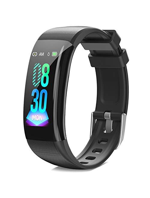 DoSmarter Fitness Tracker, Health Watch with All-Day Heart Rate Blood Pressure Monitoring,Waterproof Activity Tracker with Calories Miles Counter and Sleep Tracking for W
