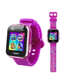 KidiZoom Smartwatch DX2, Special Edition Floral Birds with Bonus Vivid Violet Wristband