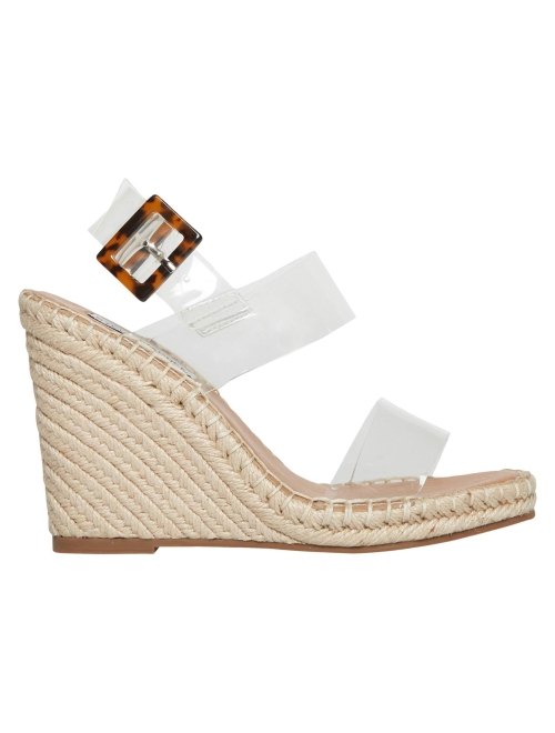 Steve Madden Women's Uri Espadrille ankle Strap Wedge Sandals