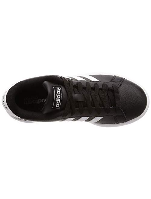 Adidas Men's Grand Court Tennis Shoes, Black