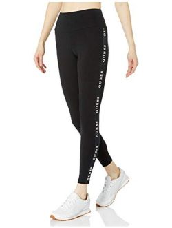 Women's Active Stretch Jersey Logo Tapping Leggings
