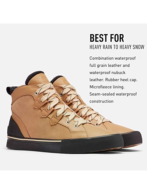 Sorel Caribou Storm Sneaker Mid Waterproof