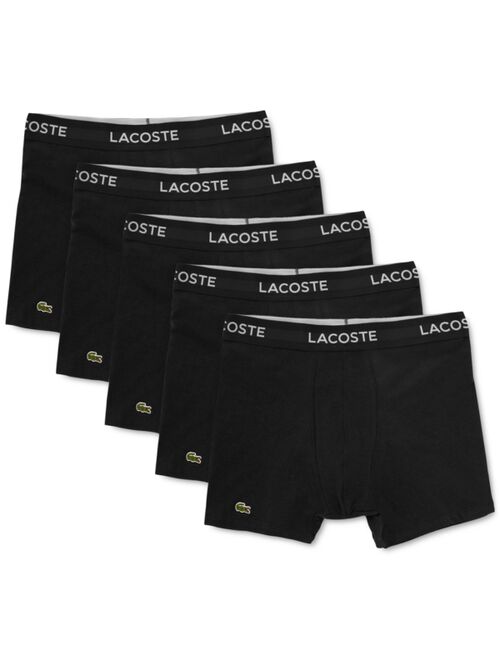 Lacoste Men's Cotton 5-Pk. Boxer Briefs