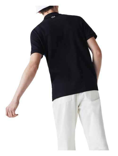 Lacoste Men's Heritage Regular-Fit Stripe Piqué Polo T-Shirt