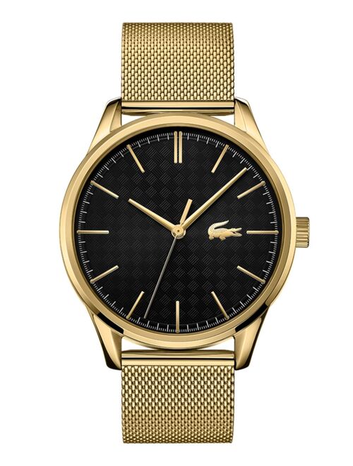 Lacoste Men's Vienna Gold Plated Bracelet Watch 42mm